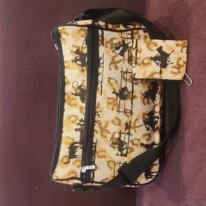 Canvas Cowboy Shoulder Crossbody Bag